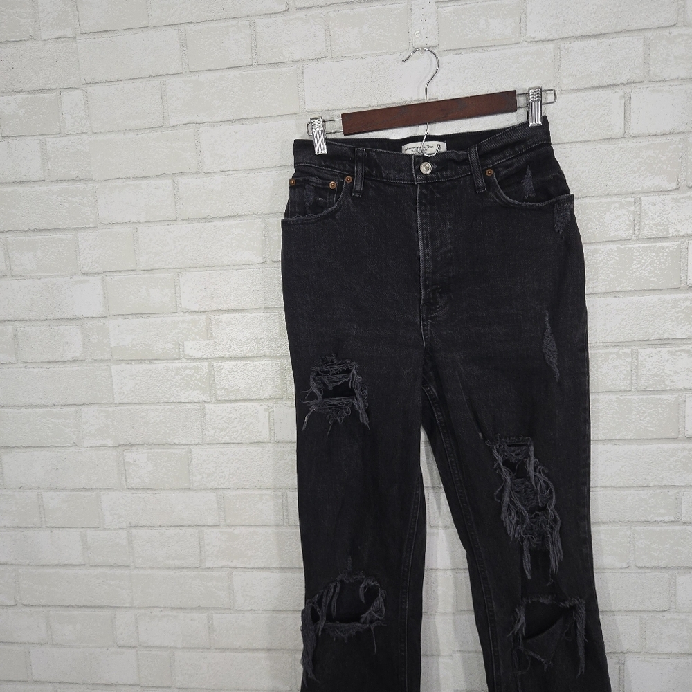 Abercrombie & Fitch The 90's straight ultra high rise jeans - Picture 4 of 14